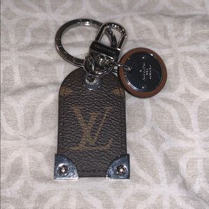 Authentic LV Travel Tag Bag Charm & Key Holder